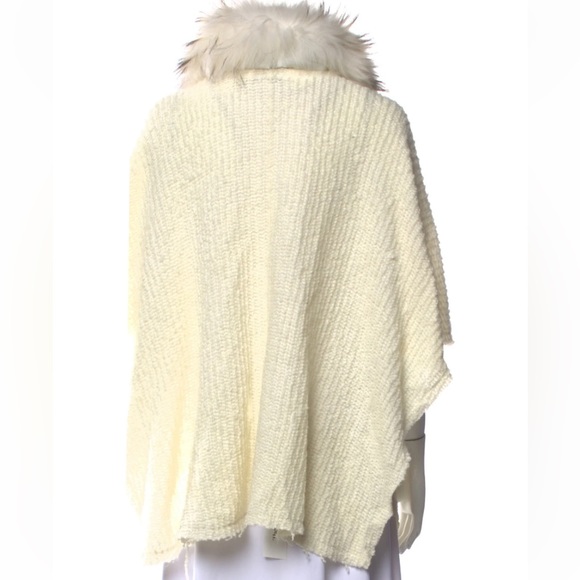 Alice and Olivia fox fur wool cardigan - Picture 3 of 9